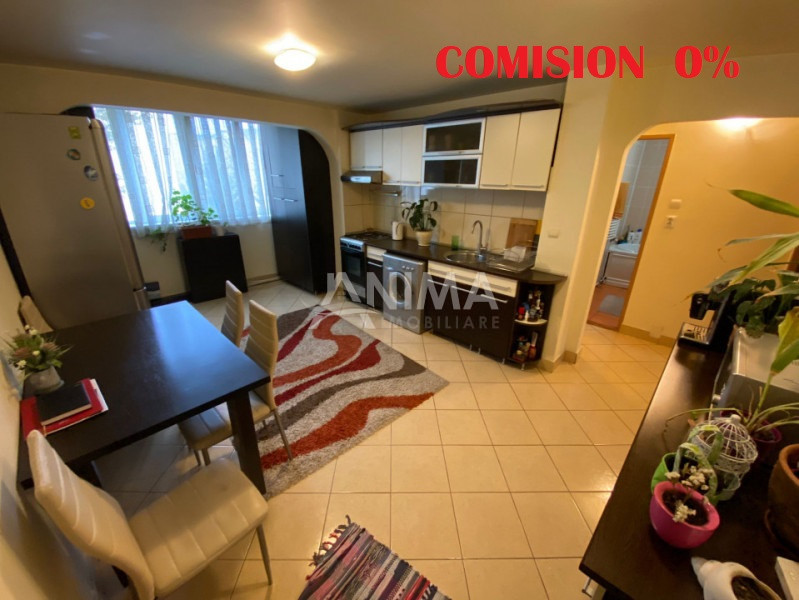 Comision 0% Apartament cu 2 camere, etajul 1/4