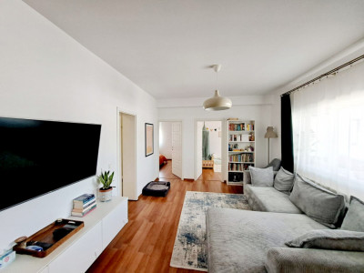 Apartament 3 camere, 76 mp utili, mobilat, Somesului-Floresti, cu parcare